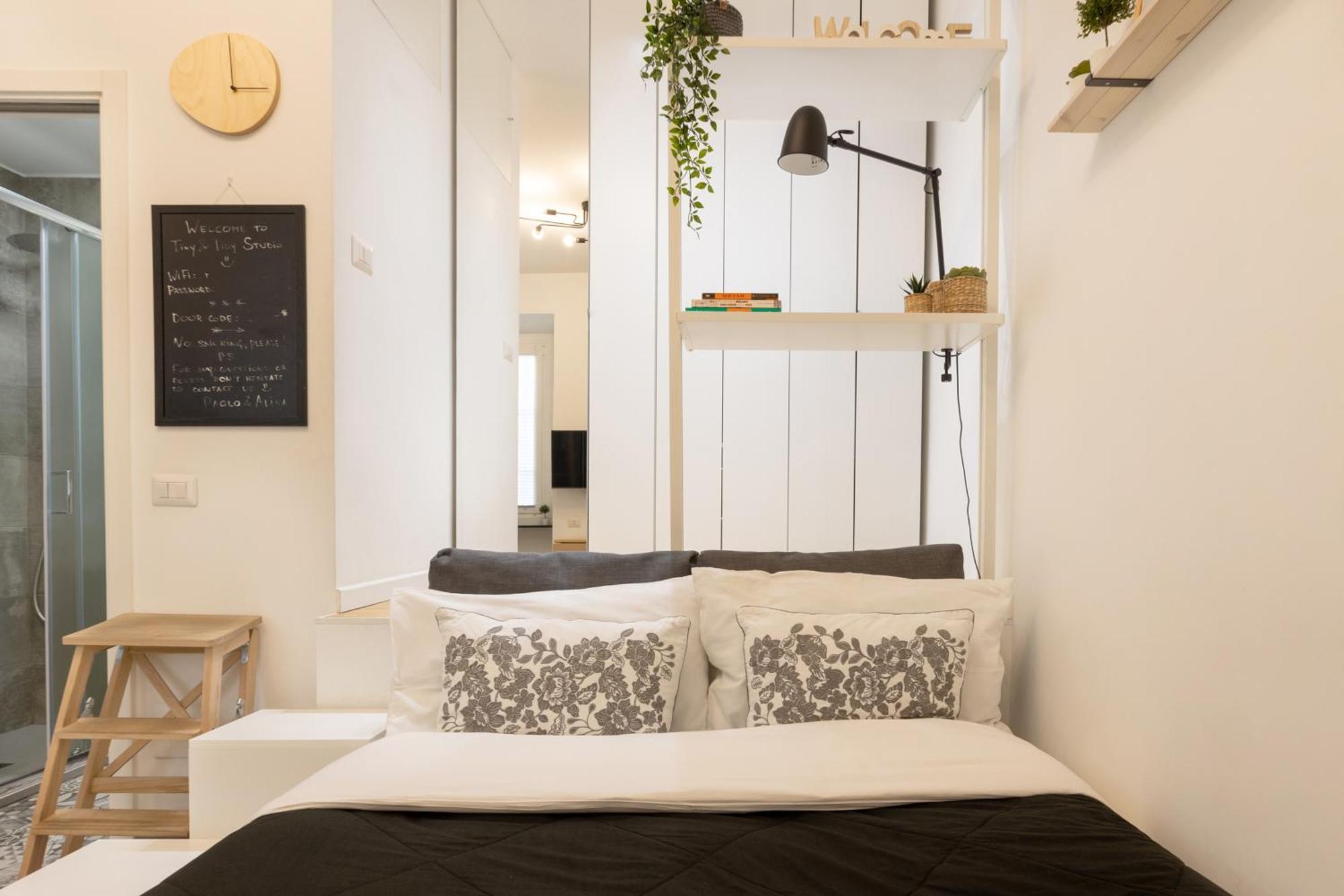 Tiny & Tidy Studio In The Key Area Of 밀라노 외부 사진